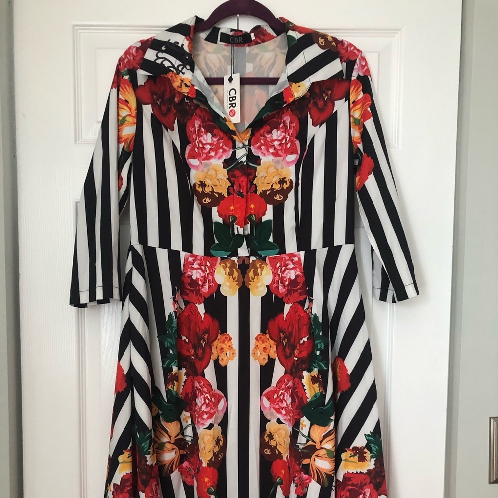 Maxi multicolor dress